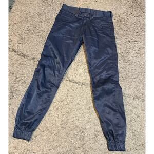 School Of Hard Knocks SOHK Vintage Y2K Blue Denim Jeans Mens Sz 30 Cuffed Jeans